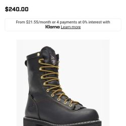 Georgia Boot Lace-to-Toe GORE-TEX® Waterproof 200G Insulated Work Boot