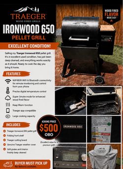 Traeger Ironwood 650