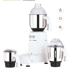 Preethi Eco Plus Mixer Grinder With 3 Jars