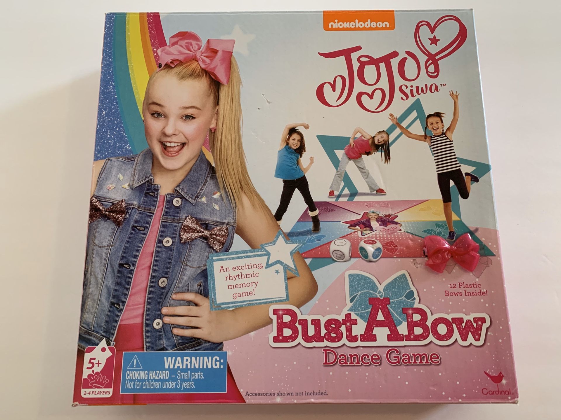 JoJo Siwa Bust A Bow Dance Game - Nickelodeon/Cardinal Kid Games