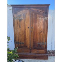 Armoire, Vintage Rustic 