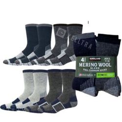Kirkland Signature Men's Merino Wool Socks 