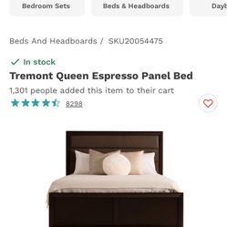 Queen Headboard & Frame