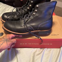 Red Wing Black Iron Ranger Boots. 10 1/2