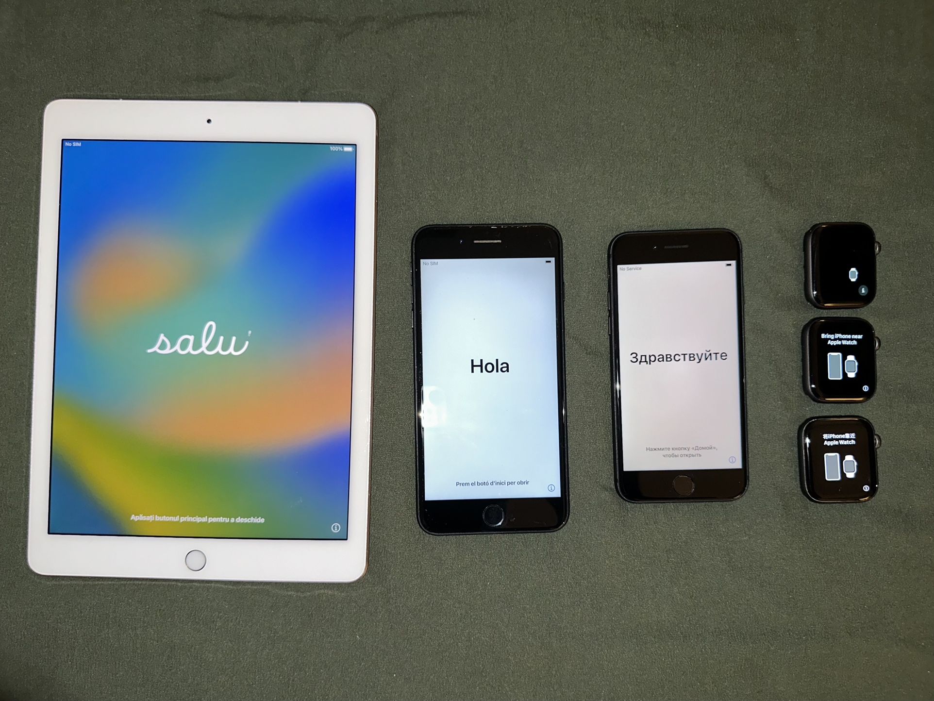 Apple Trifecta (iPhones, iPad, Apple Watches)