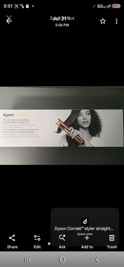 Dyson Corral Straightener