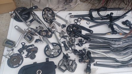 Bicycle Parts Excellent Condition New And Used All  For $150