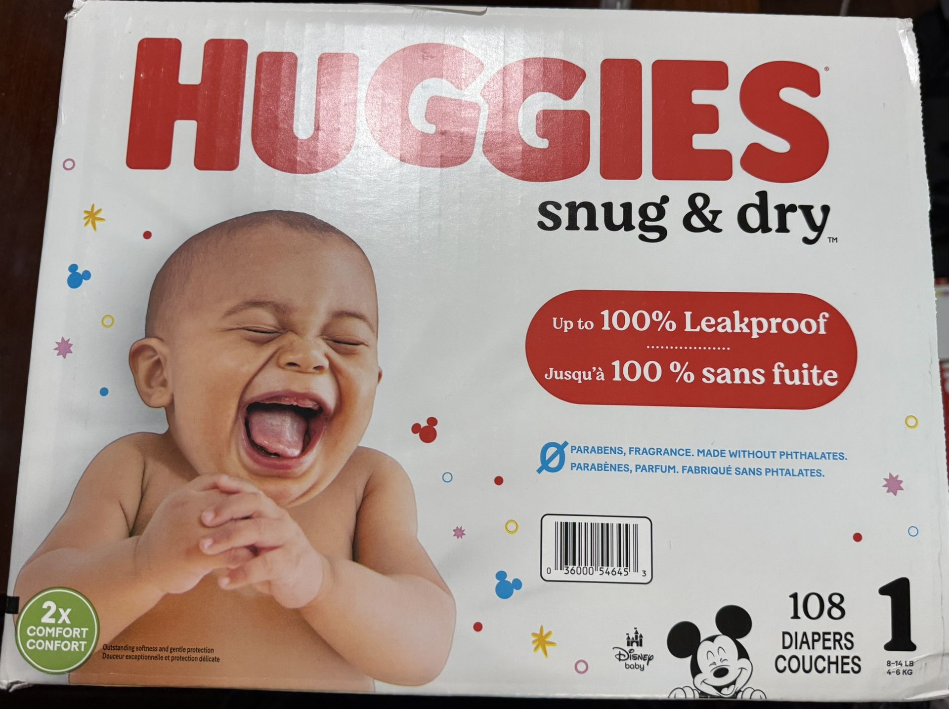 Huggies Snug And Dry Size 1