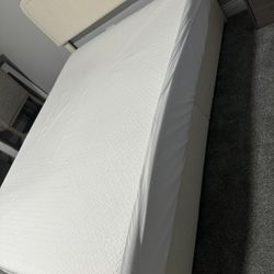 Queen Bed With Mattress 