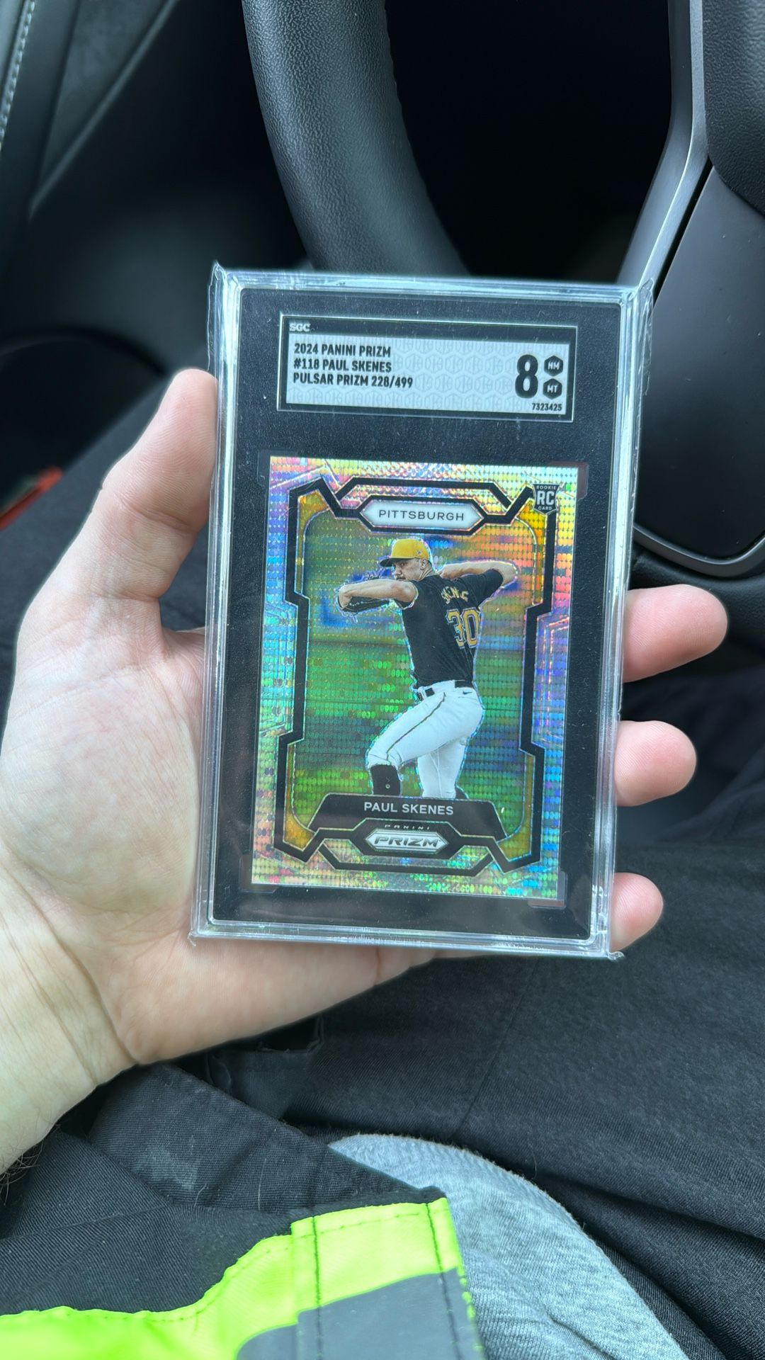 Paul Skenes Prizm Rookie /499 Sgc 8