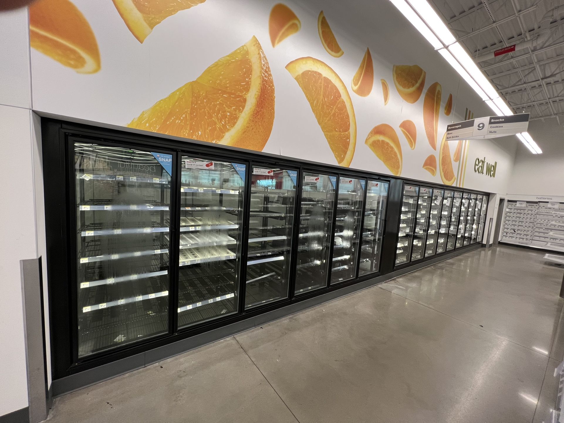 15 Door Walk In Cooler