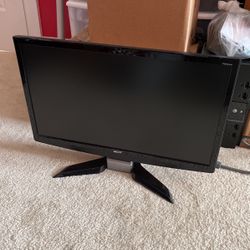 Acer 24” inch monitor widescreen LCD display