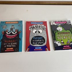 Monday – Wednesday Paper cover books