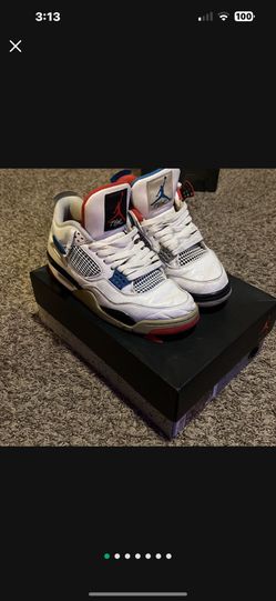 Jordan 4 What The 4s Size 8.5 In Mens Shoes