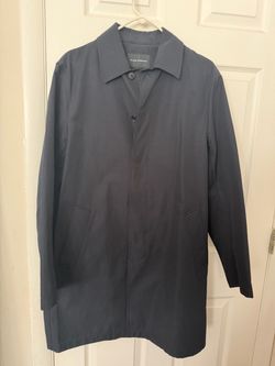 Club Mónaco men Mac Coat - Navy - Size S
