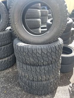 Used tires set  mud terrain. for Sale in Vancouver, WA - OfferUp