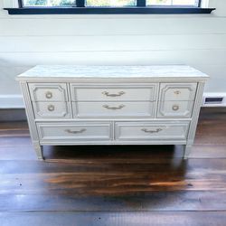 $65 for Gray Wood 8 Drawer Dresser
