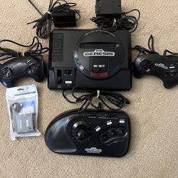 Sega Genesis 16-BIT Console Model 1601– Tested & Working