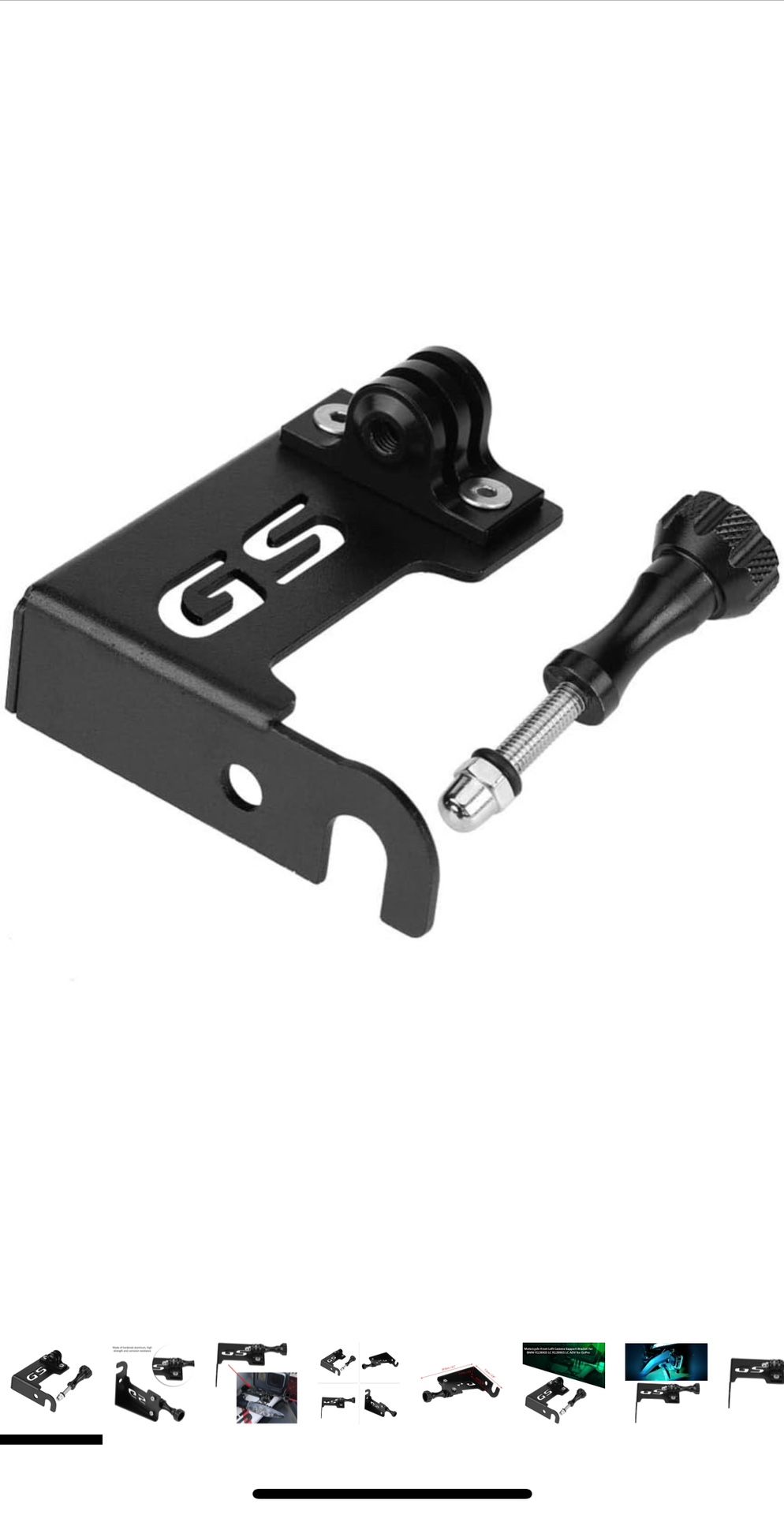 BMW Motorcycle Front Left Camera Support Bracket for R1200GS LC R1200GS LC ADV (Black)