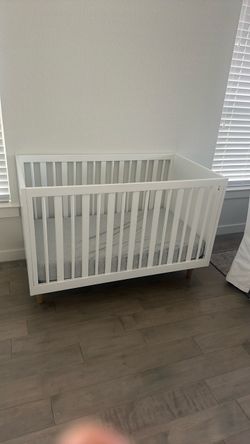 Crate and barrel, baby bed