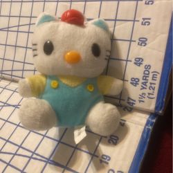 Hello Kitty Plush Baseball Player 