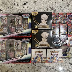 LTS/LTT Pokemon TCG Prismatic Evolutions Premium Figure Collection, Booster Boxes, Bundles, and ETBs
