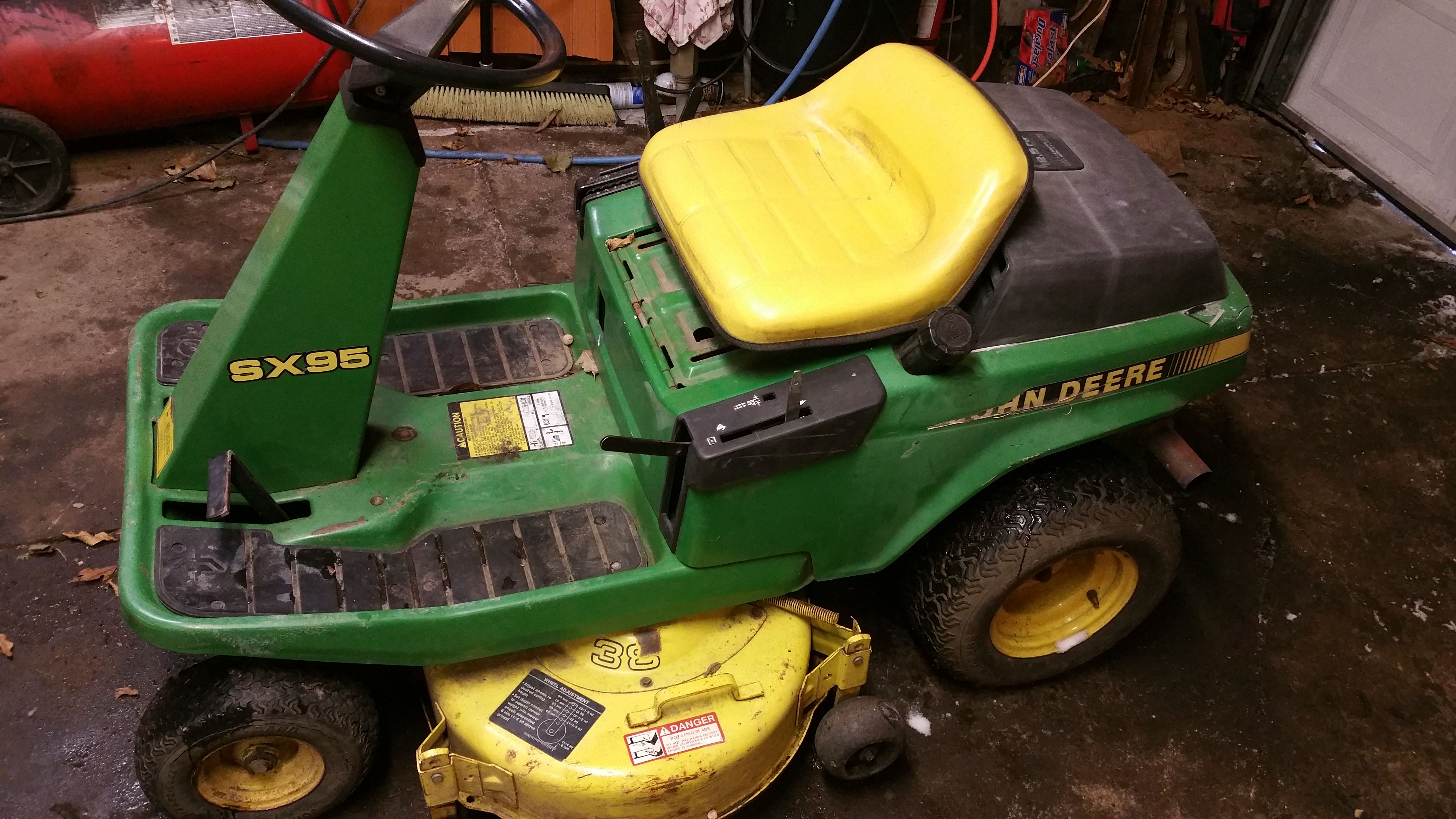 John deere sx 95