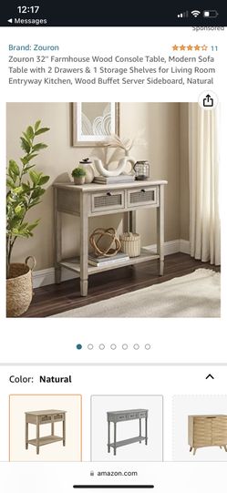 New In Box Console - Buffet Table