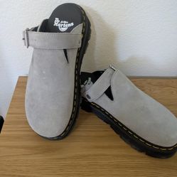 Dr.Martens Women's Mule Size 10 Grey $70 each