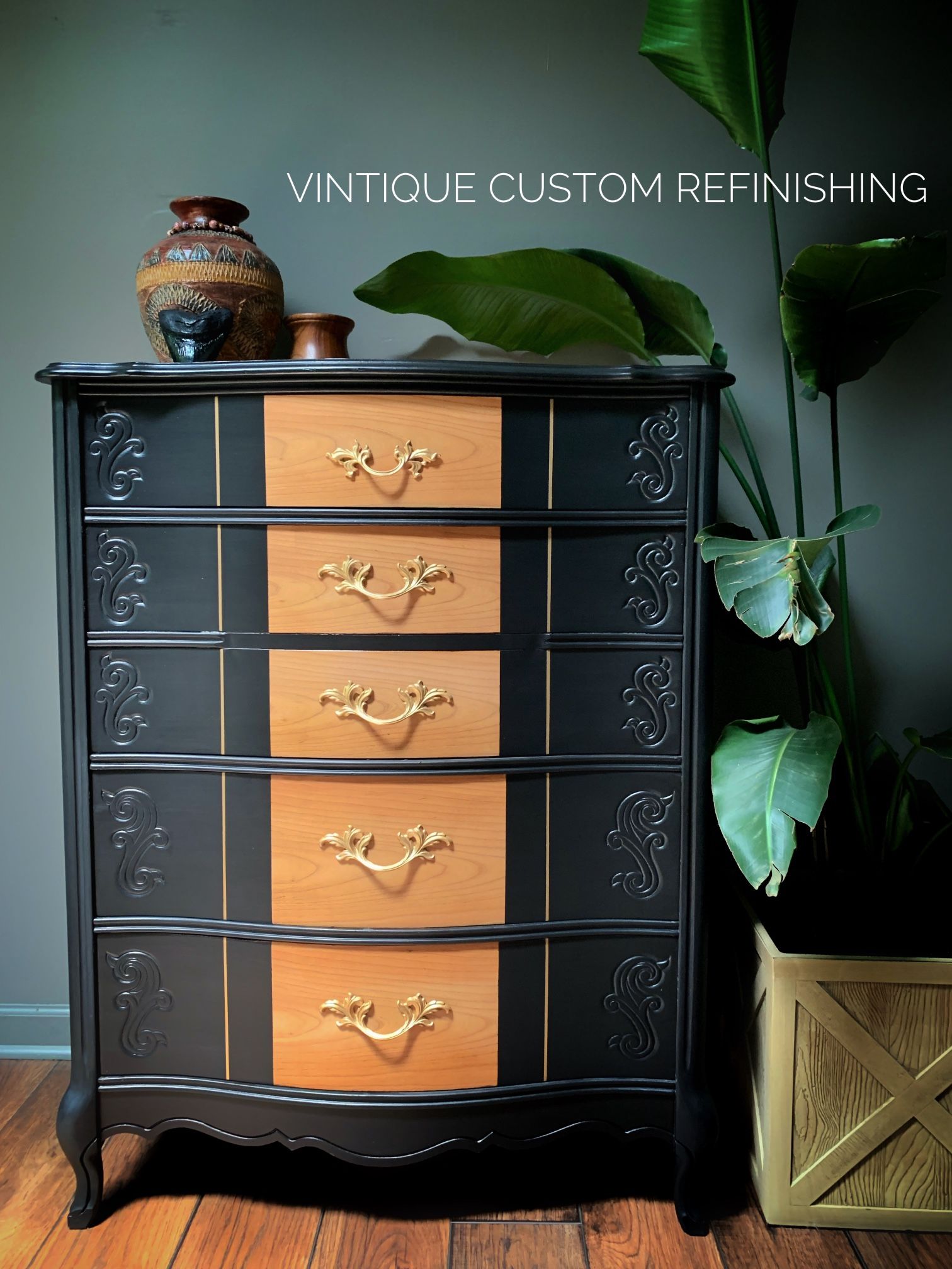French Provincial Chest Of Drawers
