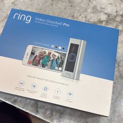 Ring video doorbell pro camera