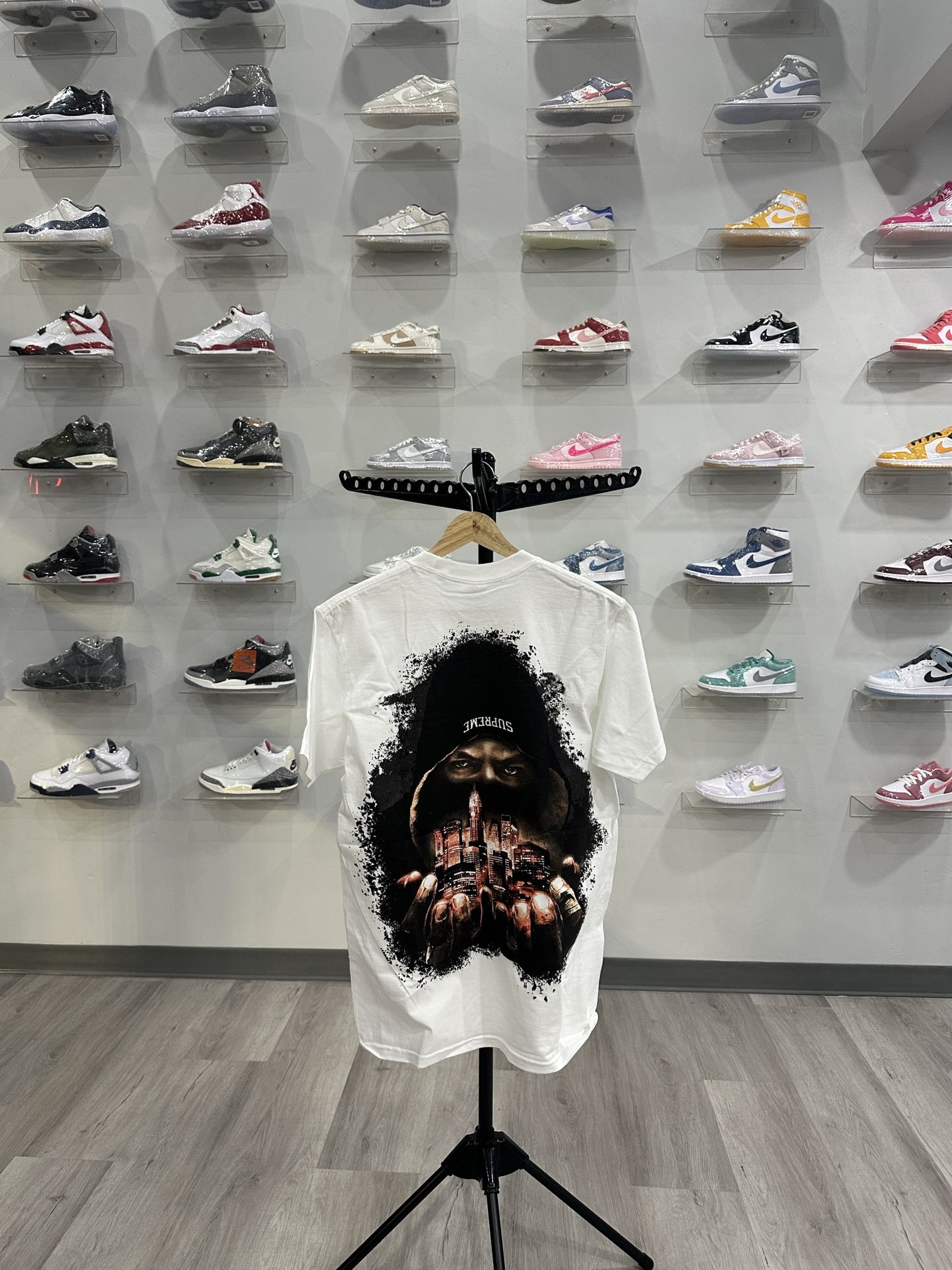 Brand New Supreme Fighter Tee White Size S