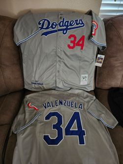 Dodgers Fernando Valenzuela throwback jersey