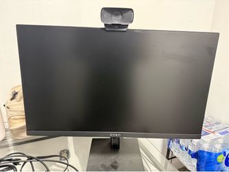 Omen hp monitor & Elgato webcam