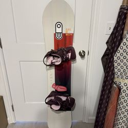 Women’s Salmon Snowboard + Bindings