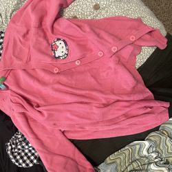 Hello Kitty Cardigan Pink