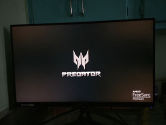 Acer Predator Gaming Monitor 180hz 1440p Used
