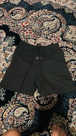 Black  Essentials fear of god shorts