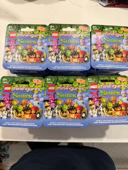 Lego Shrek Minifig set complete