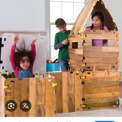 Two Cardboard Fort Building Kits 