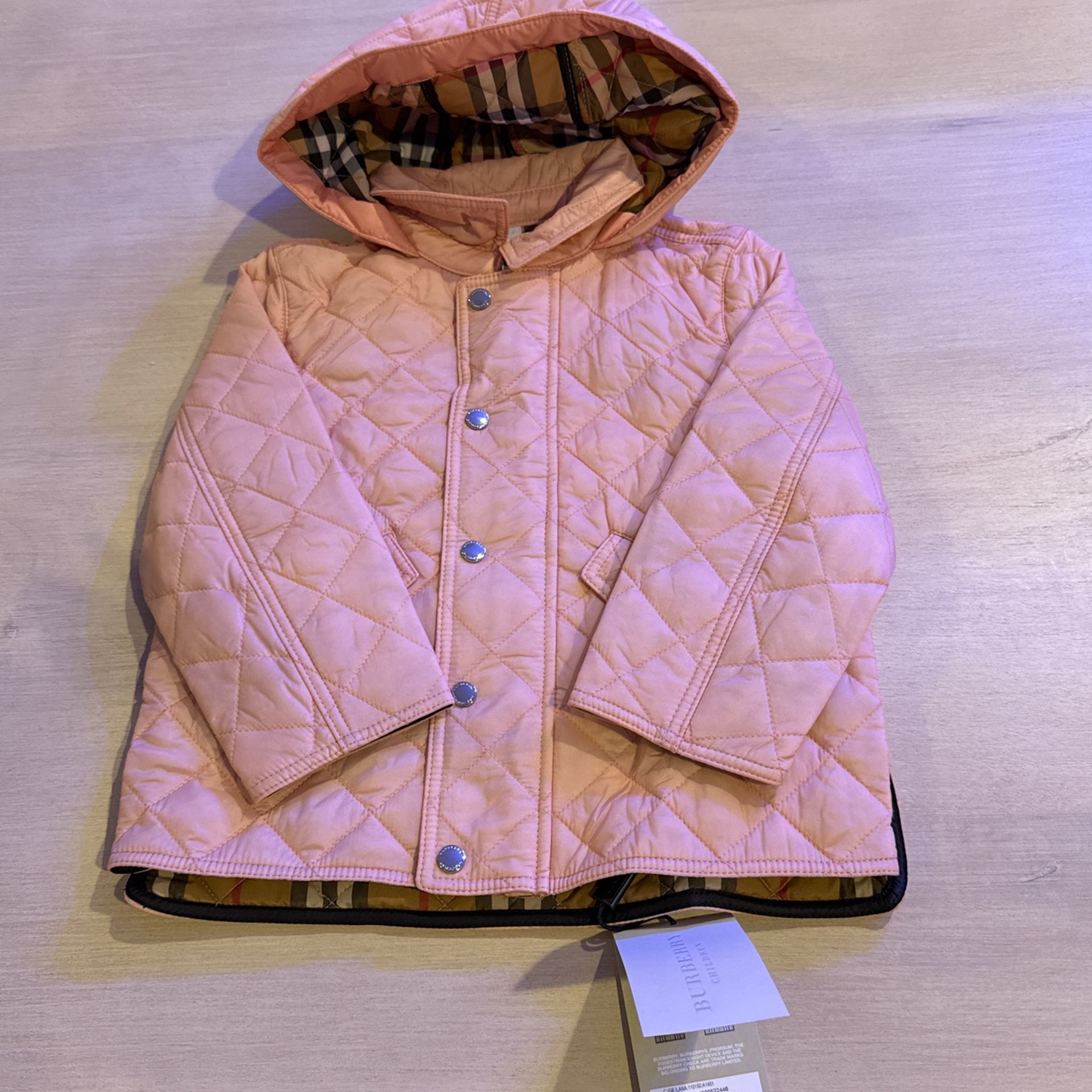 Burberry Girl 2t Quilted jacket