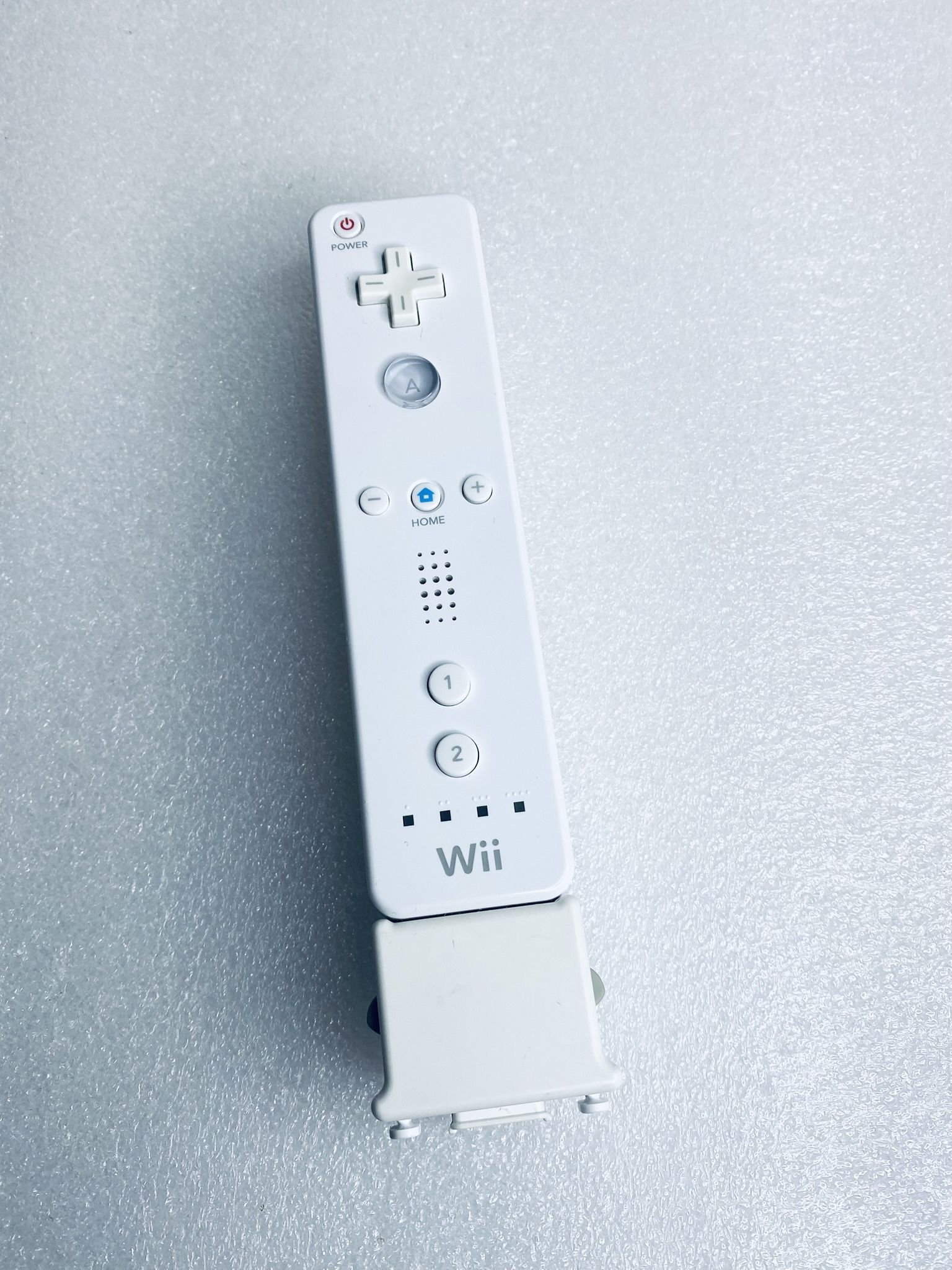 Nintendo Wii System Remote Controller W/MotionPlus Adapter, White