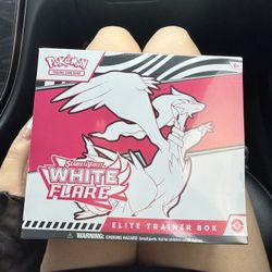 Pokémon White Flare ETB Sealed 