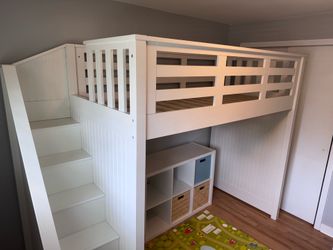 Pottery Barn Catalina Stair Loft Bed