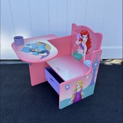 Desk/ Little Mermaid Toddler Desk/ Kids/ Toys/ Disney/ School/ Furniture/ New