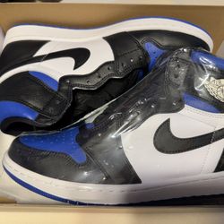 NIKE AIR JORDAN 1 Retro ROYAL TOE Sz 10