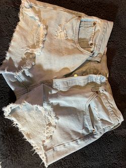 2 pair Jean shorts women 29 and 30 waist