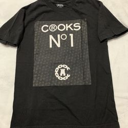 Crooks and Castles No 1 T-Shirt Size Medium