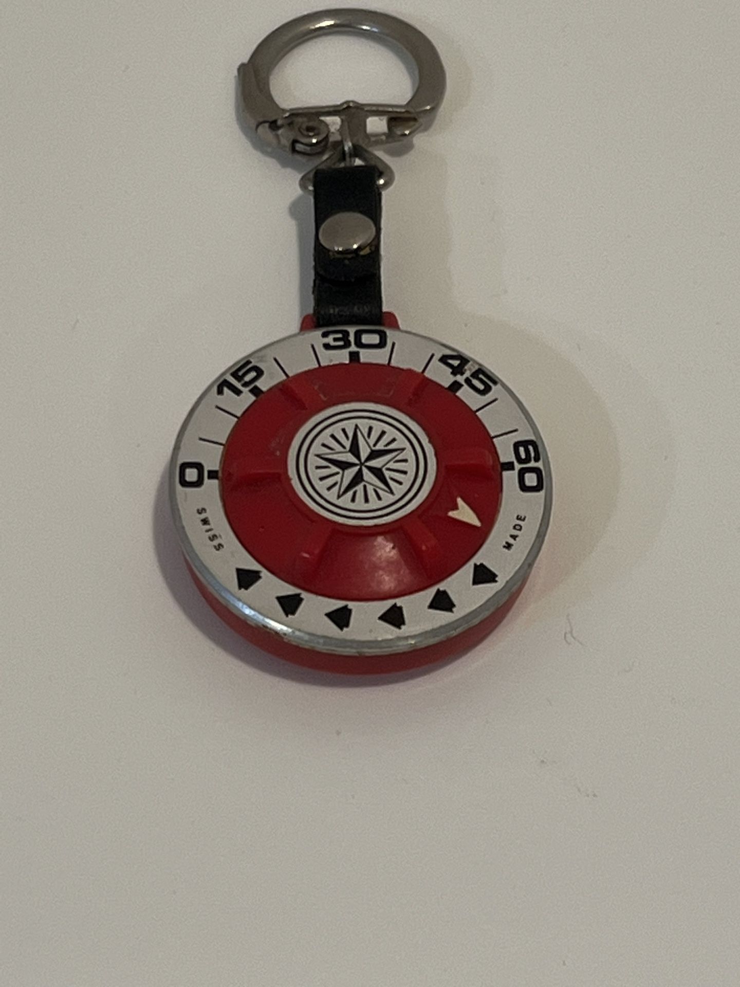 Vintage Parking Meter Timer Keyring