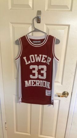 Headgear Classics Lower Merion Bryant #33 Basketball Jersey Red/White XS